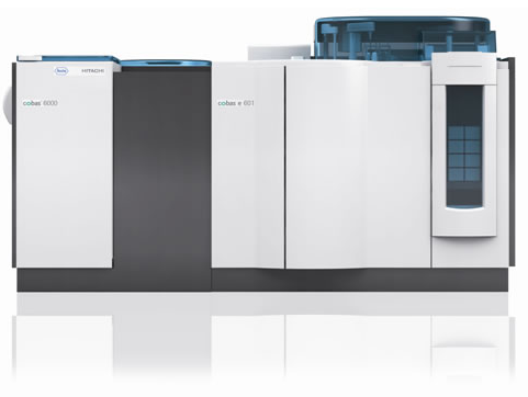 cobas 6000 e 601全自动化学发光免疫分析仪