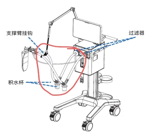 g-328000 科曼呼吸机管路