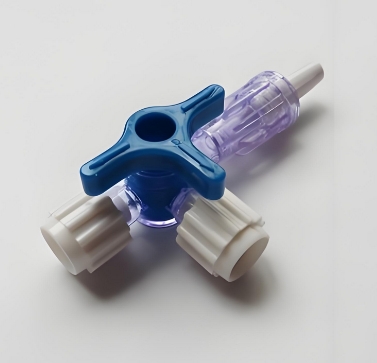 特种一次性使用避光带管路输液接头