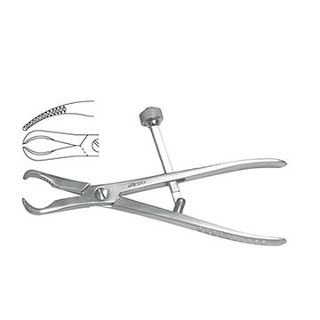骨科复位钳 P40050（17cm齿条钳柄式 弯带齿）厂家